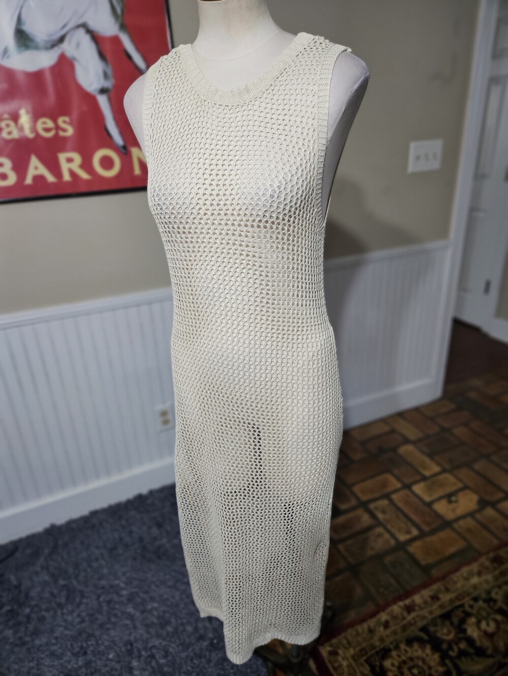 NWT! Cha Cha Crochet Cover Dress Small
